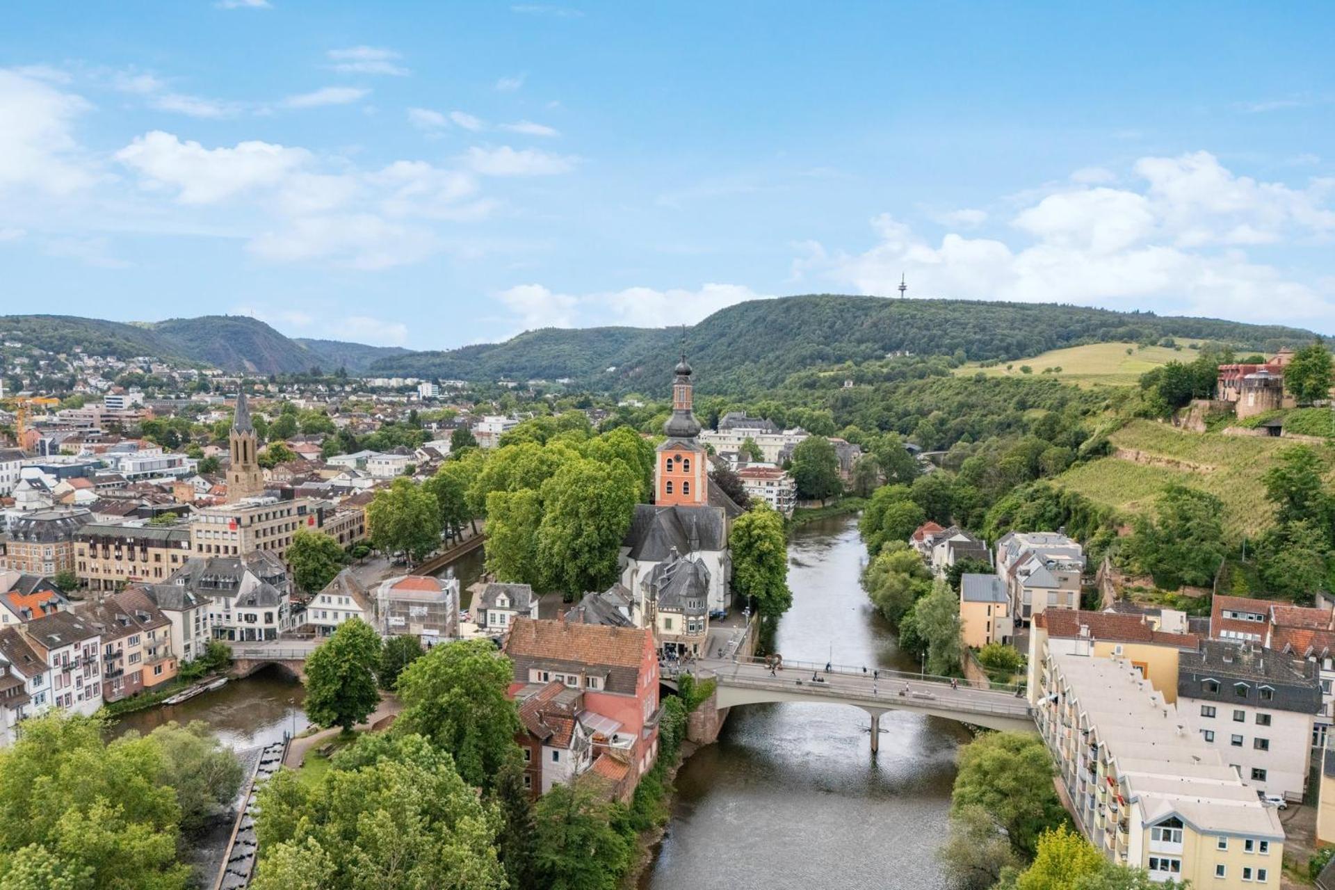 Altstadt Apartment Am Wasser Mit Parkplatz Und Riesigem Garten Bad Kreuznach Ngoại thất bức ảnh